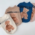 thumbnail image 1 of Otoño e invierno, osito de peluche cálido de seda de leche, lindo perro, gato, mascota, oso amargo, ropa, suministros para padres e hijos, 1 of 5