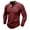 Wine, variant on Tuphregyow Men's Travel Henleys Neck Ribbed Shirts Trendy Solid Fashion Dressy Leisure with Pocket Tunic Long Sleeve Office Tops Office Outdoor Elastic Blouse New Style Dark Blue S