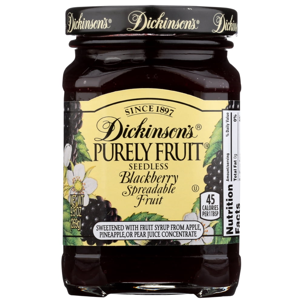 Dickinson Blackberry Preserves, 9.5 Oz