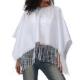thumbnail image 2 of FYEGRE Elegant For Women Loose Performance Capes Stylish Drama Outfits Sophisticated Fashion Wear For Various Events And Productions White One Size, 2 of 3