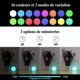 thumbnail image 2 of 4 Pcs Floating Pool Light, Ip68 Waterproof Led Light Ball, Led Pool Light 16 Rgb Colors Changing With Remote Control Apply Bathtub, Outdoor Light Ball, 2 of 5