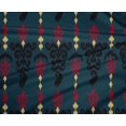 thumbnail image 4 of oneOone Tissu Polyester Lycra Rayé & Paisley Imprimé Ikat au Mètre 56 Pouces de Large, 4 of 4