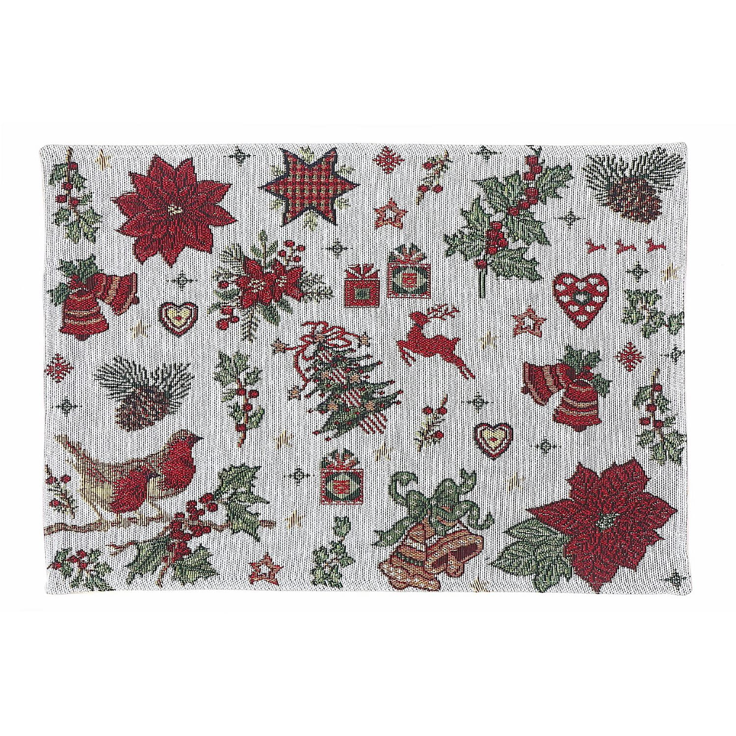 Set De 3 Tapis De Cuisine De Noël - Motifs Bonhomme De Neige Et Sapin, Tailles 40x60, 50x80, 40x120 Cm, Polyester
