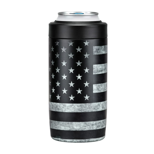 Enfriador para Latas Slim ItsLife 4-en-1 Aislado de Acero Inoxidable 355 mL