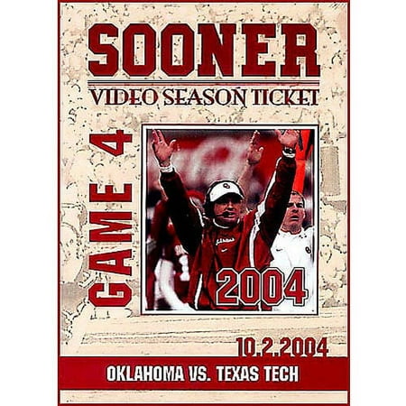 Sooner Video Season Ticket Game 1: Oklahoma Vs. Texas Tech 2004 (Full Frame)