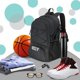 thumbnail image 4 of Mochila de Baloncesto con Compartimento para Zapatos | 32 L Impermeable con Correas de Aire Oxford | Capacidad para Portátil y Tableta de Hasta 15,6 Pulgadas | Bolsa de Viaje Deportiva para Estudiant, 4 of 6