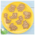 thumbnail image 4 of Matsuzay 8 piezas de moldes de repujado de galletas con forma de animales de dibujos animados, moldes de placas de prensa para Fondant de Chocolate, Cocina y Comedor No.02 Matsuzay HA009513-02B, 4 of 6