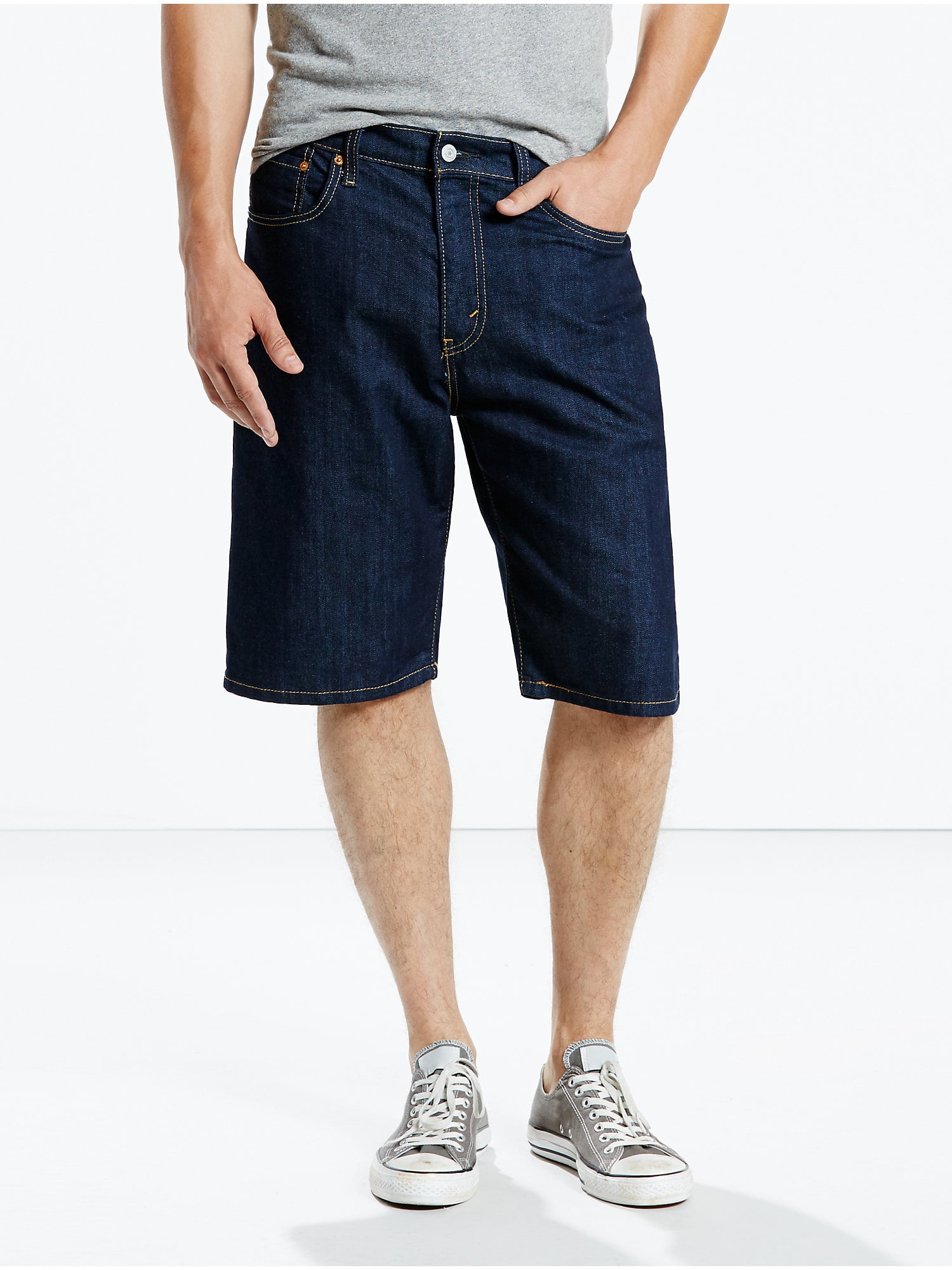 levi's men's 569 loose straight denim short