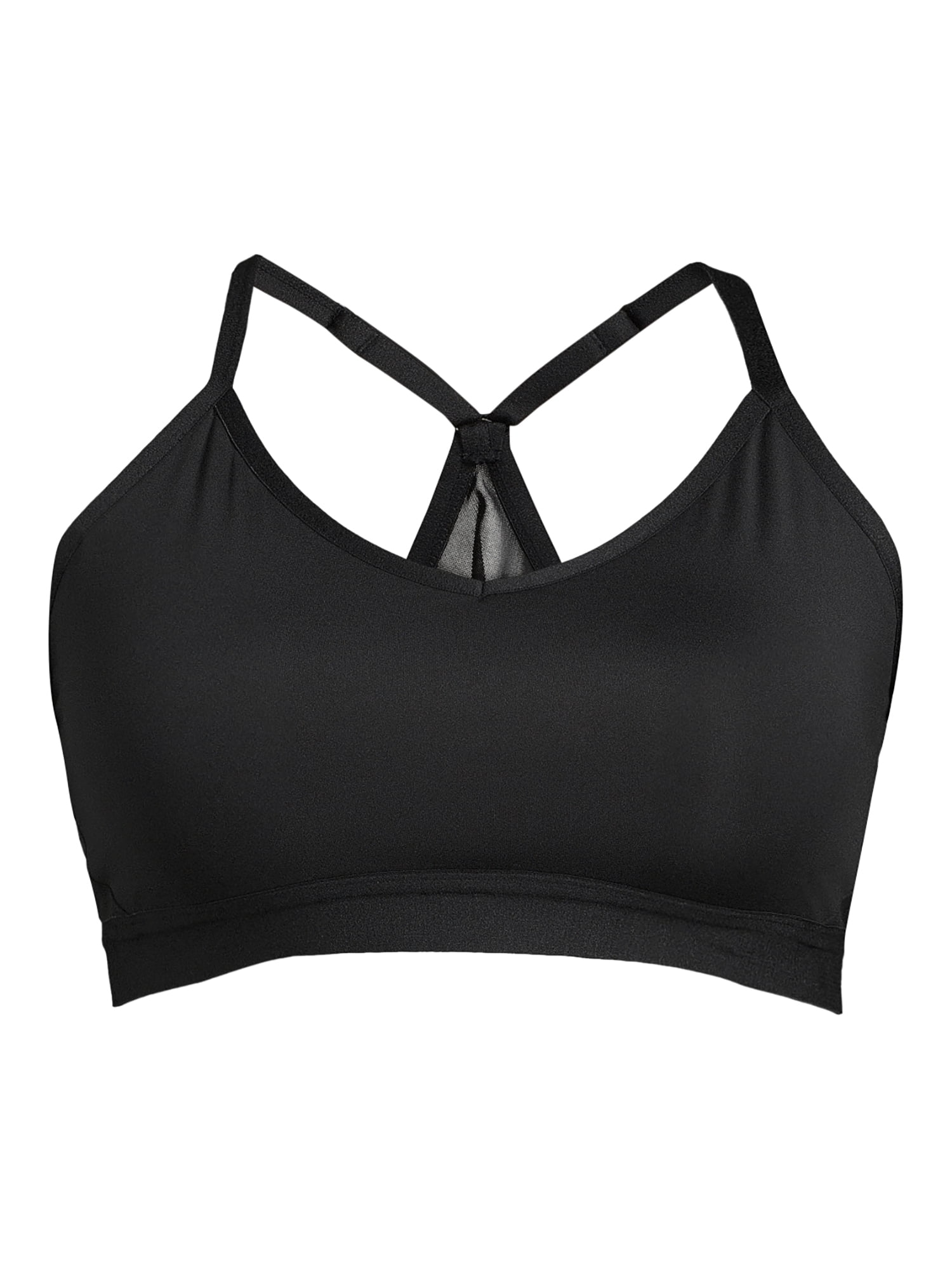 Athletic Works Women’s and Women's Plus Racerback Sports Bra, Sizes XS-4X