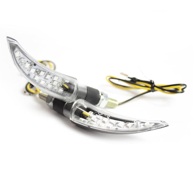 Direccionales Motocicleta 13 Led Dip M1023 Negro