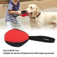 thumbnail image 3 of Dog Rugby Football with Strapes, Interactive Tug of War Ball Toy Dog Football Ball for Indoor Small Medium Dogs, 3 of 7