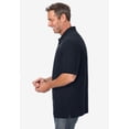 thumbnail image 3 of KingSize Men's Big & Tall Shrink-Less Lightweight Polo, 3 of 6