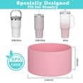 thumbnail image 3 of Botas protectoras de silicona para vaso Stanley Quencher Adventure de 40 oz e IceFlow de 30 oz 20 oz, 3 of 8