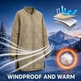 thumbnail image 5 of Women's Quilted Jacket Lightweight Zipper Fall Winter Coats Thermal Padded Puffer Jacket Loose Casual Outerwear with Pockets, 5 of 9