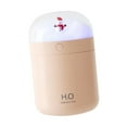thumbnail image 3 of Humidificador portátil de 500 ml con luz de colores para dormitorio, oficina, decoración del hogar Rosa, 3 of 9