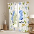 thumbnail image 3 of Castle Fairy Cowgirl Bow Boots Hats Blackout Curtains Set of 2 (52x84 Each) for Female Women,Western Cactus Window Curtains,Abstract Leopard Print Curtains and Drapes,Microfiber Bedroom Decor, 3 of 6