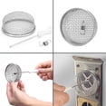 thumbnail image 3 of TFixol - Cubierta de ventilación para horno de caravana con mosquitera voladora de acero inoxidable TFixol Mosquitera voladora, 3 of 7