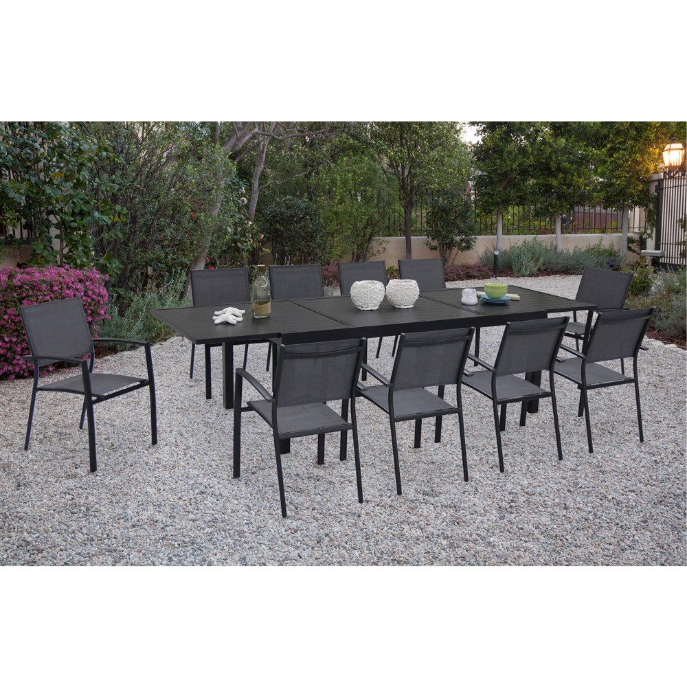 Cambridge Outdoor Nova 11Piece Dining Set in Grey