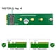 thumbnail image 4 of M.2 NGFF A/E to Key-M SSD Adapter Converter M.2 A+E to M2 NVME SSD Riser Board Support 2230 2242 2260 2280 M2 SSD, 4 of 5