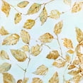 thumbnail image 2 of Swatland, Sally 15x15 Black Ornate Wood Framed with Double Matting Museum Art Print Titled - Dancing Birch Leaves, 2 of 4