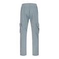thumbnail image 5 of Caqnni Men's Extreme Motion Flat Front Slim Straight Pant(XXL,GY1), 5 of 7