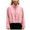 Pink-cwKMs, variant on Women Stand Collar Pilot Jacket Long Sleeve Casual Fall Outerwear