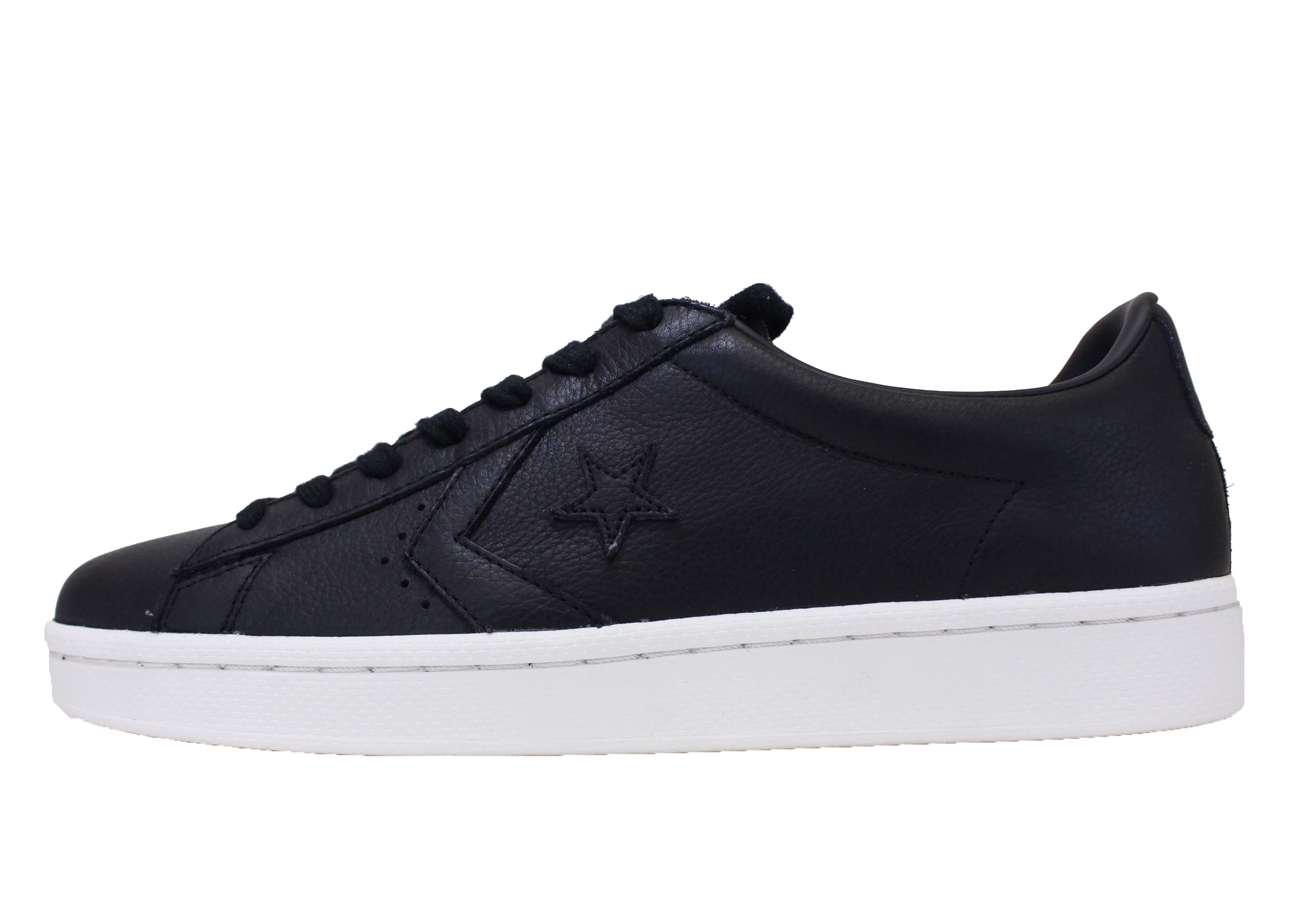 converse pro leather 76 ox black