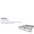 thumbnail image 6 of Emma + Oliver 14 Inch king Metal Platform Bed Frame/Steel Slat Support/No Box Spring Needed, 6 of 12