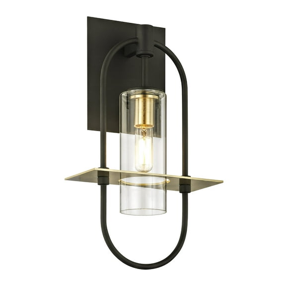 Troy Lighting B6391 Smyth Outdoor Wall Sconce Small Dark Bronze