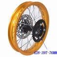 thumbnail image 6 of Applies to 1.60-17 inch Front 1.85-14 inch Rear Rims  Alloy with sprocket Disc Brakes For KLX CRF Kayo BSE Dirt Pit Bike Motorcycle, 6 of 7
