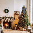 thumbnail image 2 of Elegant Buffalo Plaid Wreath Bow, 13.78'' x 9.84" Large Xmas Bow Ribbon for Wreath, Tree Topper, Door & Wall, Holiday Party Indoor Outdoor Decorations, 2 of 5