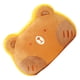 thumbnail image 5 of Animal Shape Pillow Stuffed Cushion Toy Flannel Plush Animal Soft Pillow for Kids Christmas Gift Ginger Yellow Bear 40x30cm, 5 of 5