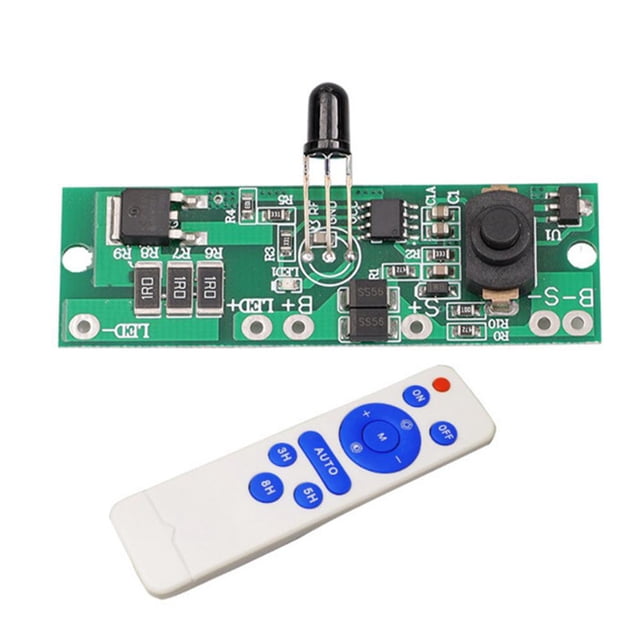 DQrwqpou Panel Alumbrado Público Solar 3 2 V/3 7 V Placa Circuito Solar Con Control Remoto