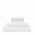 thumbnail image 5 of 5th Avenue Lux 1200TC CVC Cooling 6 Piece Queen Sheet Set, White, Solid Color Themed, Oeko-TEX Certified Confidence, 5 of 6