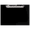 Black, variant on 17x11 Clipboard Acrylic Panel Featuring an 11" Hinge Clip Blue