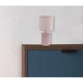 thumbnail image 3 of Ceramic Table Lamp With Shade Equator Pink, 3 of 3