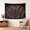 D, variant on XaaKee Large Tapestry, Gothic Moth Serpent Tapestry, High-Quality Polyester Bedroom Tapestry, 60x40Inch