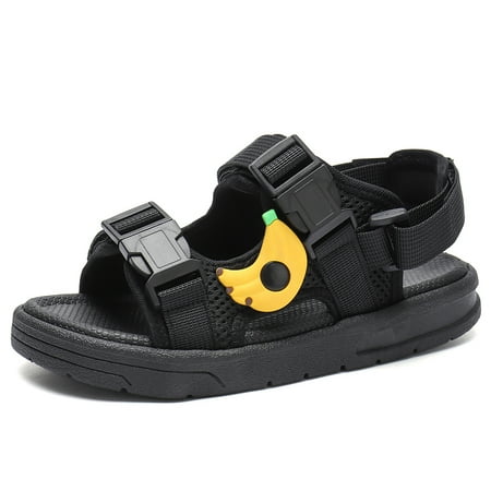 

Engtoy Boy Girls Sandals Adjustable Strap Light-Weight Beach Water Shoes（Toddler/Little/Big Kid）