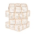 thumbnail image 4 of Iluminación de cristal, pantalla de boda, pantalla de luz de techo, cubierta de repuesto, pantalla de cristal brillante para lámpara de escritorio de oro Salvador Cubierta de pantalla, 4 of 10