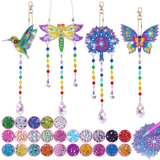 WethCorp Arts and Crafts for Kids Ages 8-12Diamond Painting Kits for Kids AdultsCreative Art Activity Birthday Gifts for 6 7 8 910-12 Year OldEaster Gifts for TeensAdults