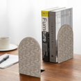 thumbnail image 5 of Lsque Hand Drawn Snake Printed Wood Bookends,Non-Skid Bookend for Shelves,Heavy Duty Support Bookends,Non-Slip Foam Pads for Office, Home, and Library,1 Pair, 5 of 8
