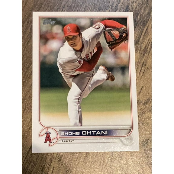 Shohei Ohtani Los Angeles Angels MLB 2022 Topps 660 BASE: Pitching
