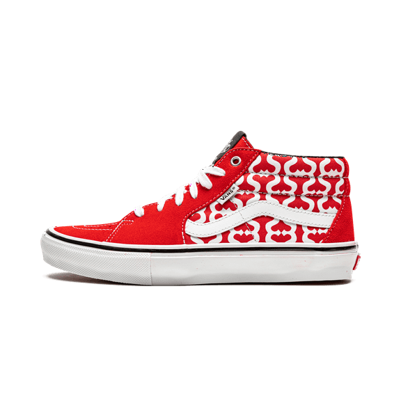 VANS MENS Skate Grosso Mid "Supreme - Monogram S - Red" VN0A5KS15XS from Stadium Goods