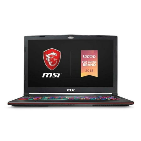 MSI GL63 9SDK-614 15.6" Gaming Laptop, 144Hz Display, Intel Core i7-9750H, NVIDIA GeForce GTX1660Ti, 16GB, 256GB NVMe SSD + 1TB HDD Notebook PC Computer