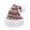 Light Gray, variant on Bucket Hats Knitted Thick Hat For Adults Warm Santa Hat For Holiday Festivities Red