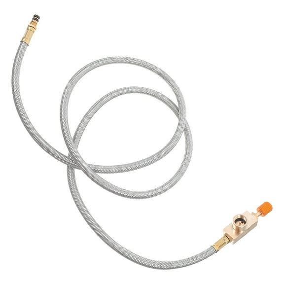 CIMAXIC Long Hose Hose Extension Aluminum Burner Hose Lightweight 1Pcs