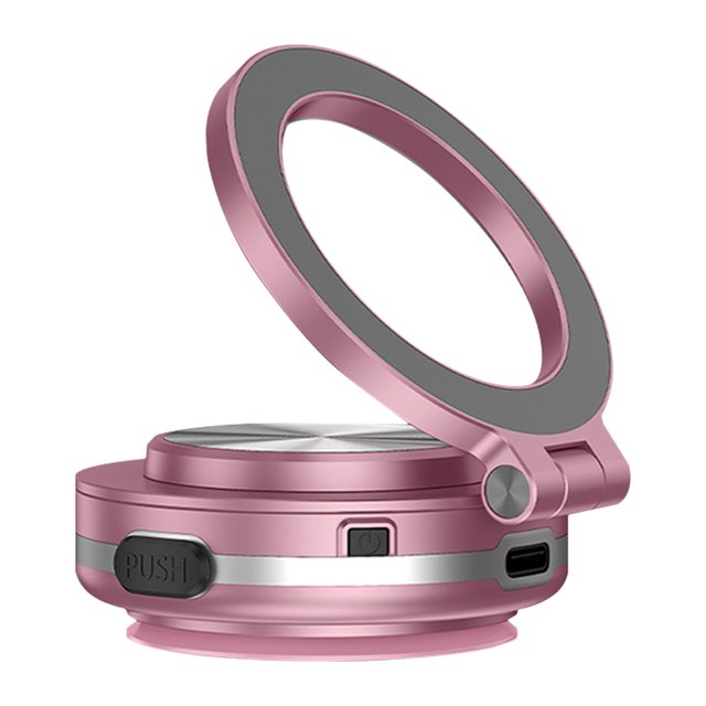 Soporte para Automóvil Magnético Celular Con Ventosa IPhone Los Teléfonos (claro) Rosa