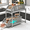 Gray, variant on Bxaolu Bathroom Organizer, 1Pack 2 Tier Stackable Under Sink Organizers and Storage Cabinet Organizers for Bathroom Kitchen Pantry Organization and Storage, Plastic Cabinet Organizer, Gray