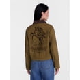 thumbnail image 3 of Shania Twain Women's Print Cotton Jacket with Long Sleeves, Sizes XXS-4X, 3 of 6