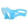thumbnail image 3 of Diving Goggles, Anti Fog Tempered Glass Snorkeling Dive  With Silicone Strap Foldable Panoramic View Swim Goggles, 3 of 8